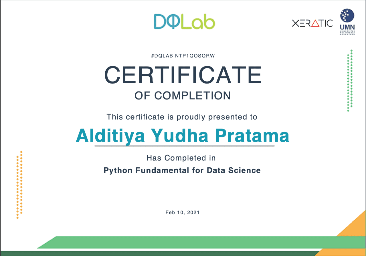 Python Fundamental for Data Science