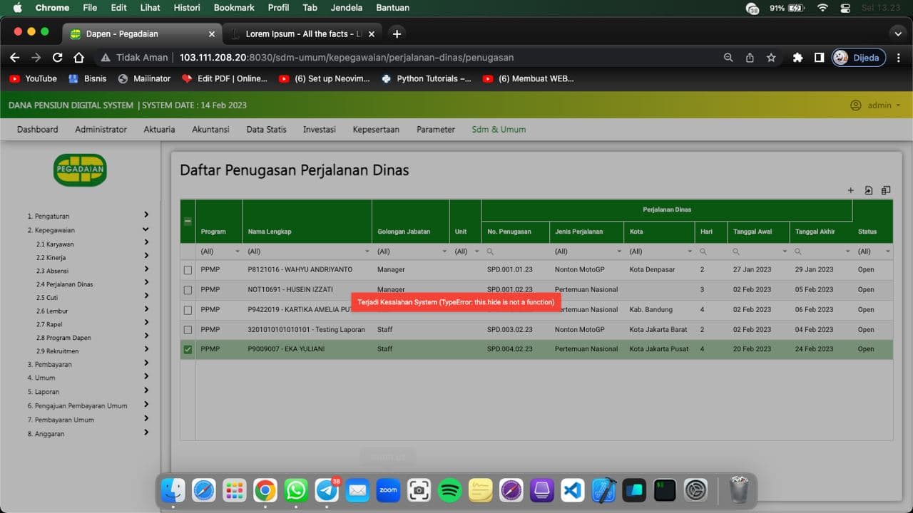Dapen Pegadaian